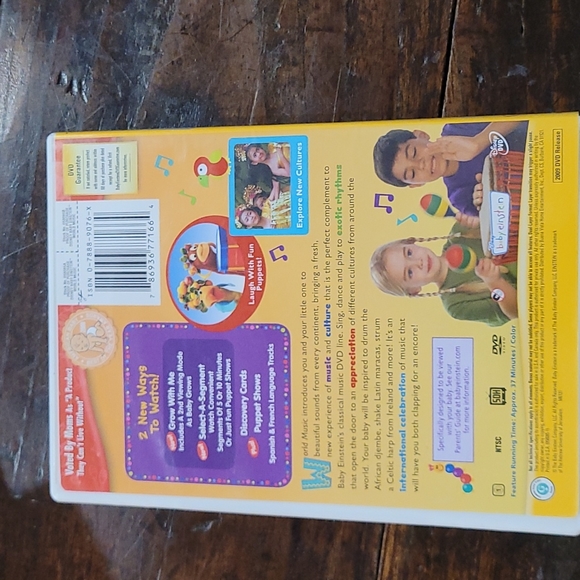 Disney Einstein "World Music"  DVD - Picture 3 of 3